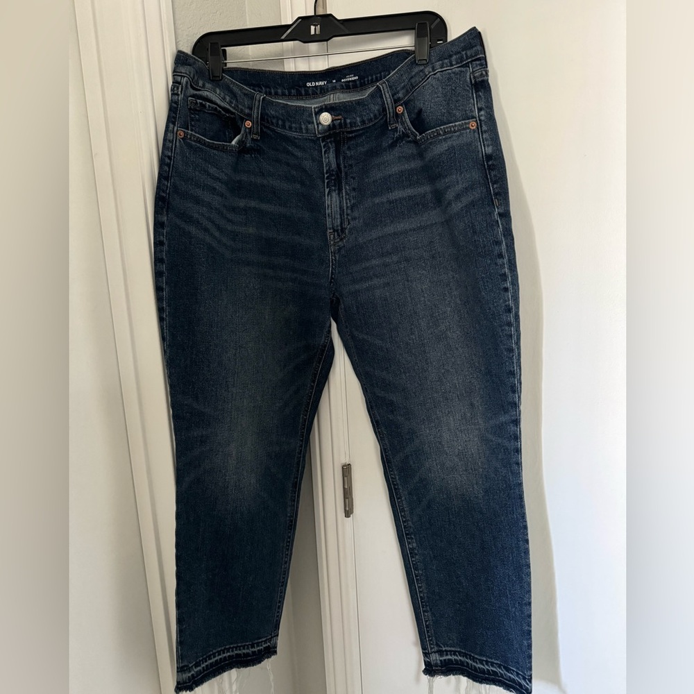 Size 16 Old Navy Jeans with raw hem